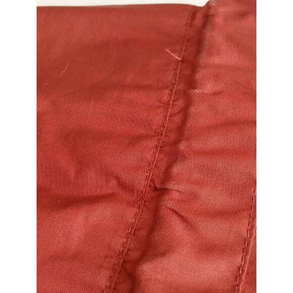 Vintage Audvik Red Winter Puffer Coat Jacket Size Medium M Made In Canada - Picture 12 of 16